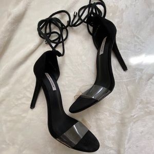 Black Single Sole Heels